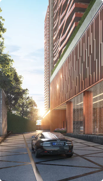 Vantage Kokapet – Architecture Detail