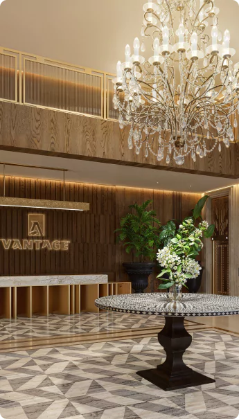 Vantage Kokapet – Night View